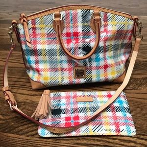 Dooney & Bourke Chatham Satchel & clutch set